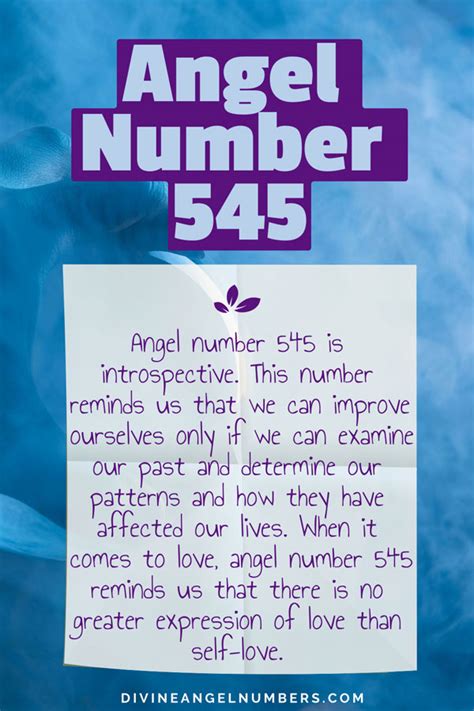 545 Angel Number Meaning